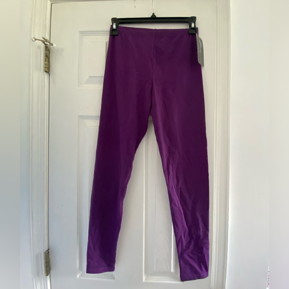 NWT Theatricals Mid-Rise Dance Leggings, Color: Eggplant
